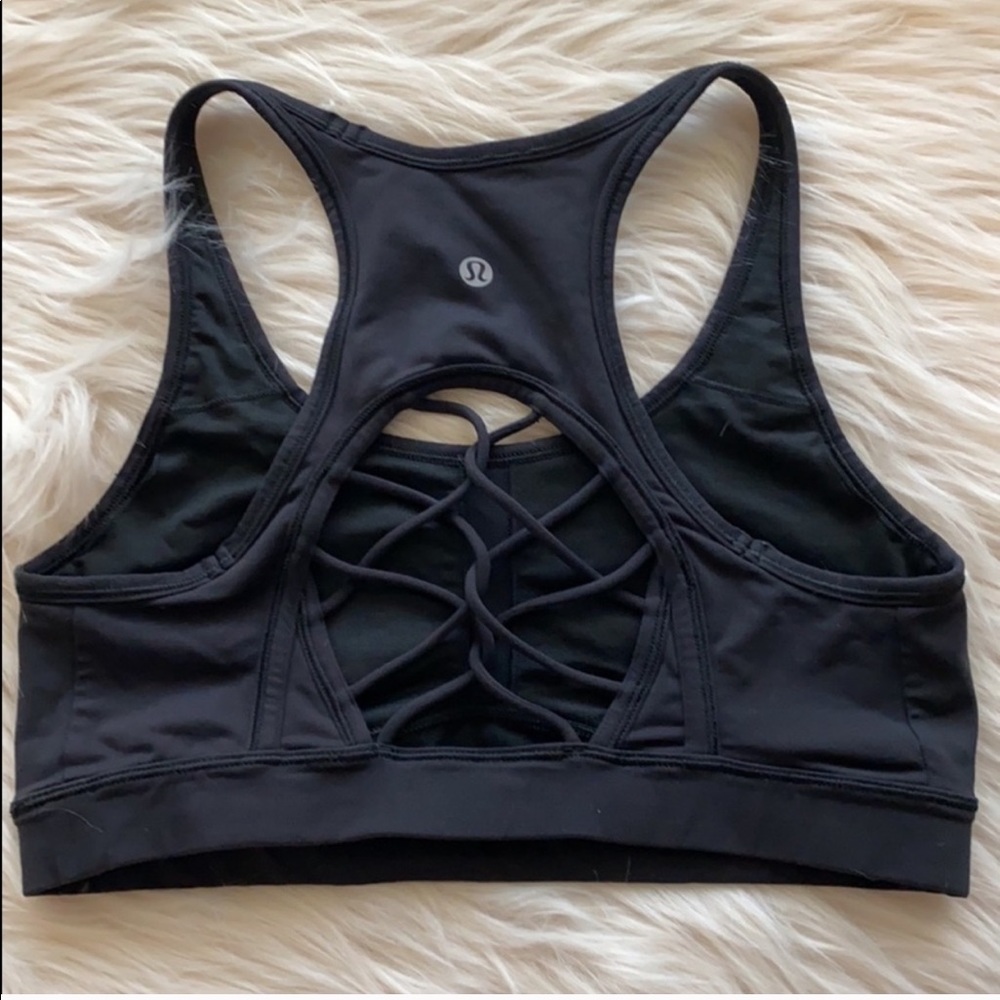 lululemon athletica Black Sports Bra